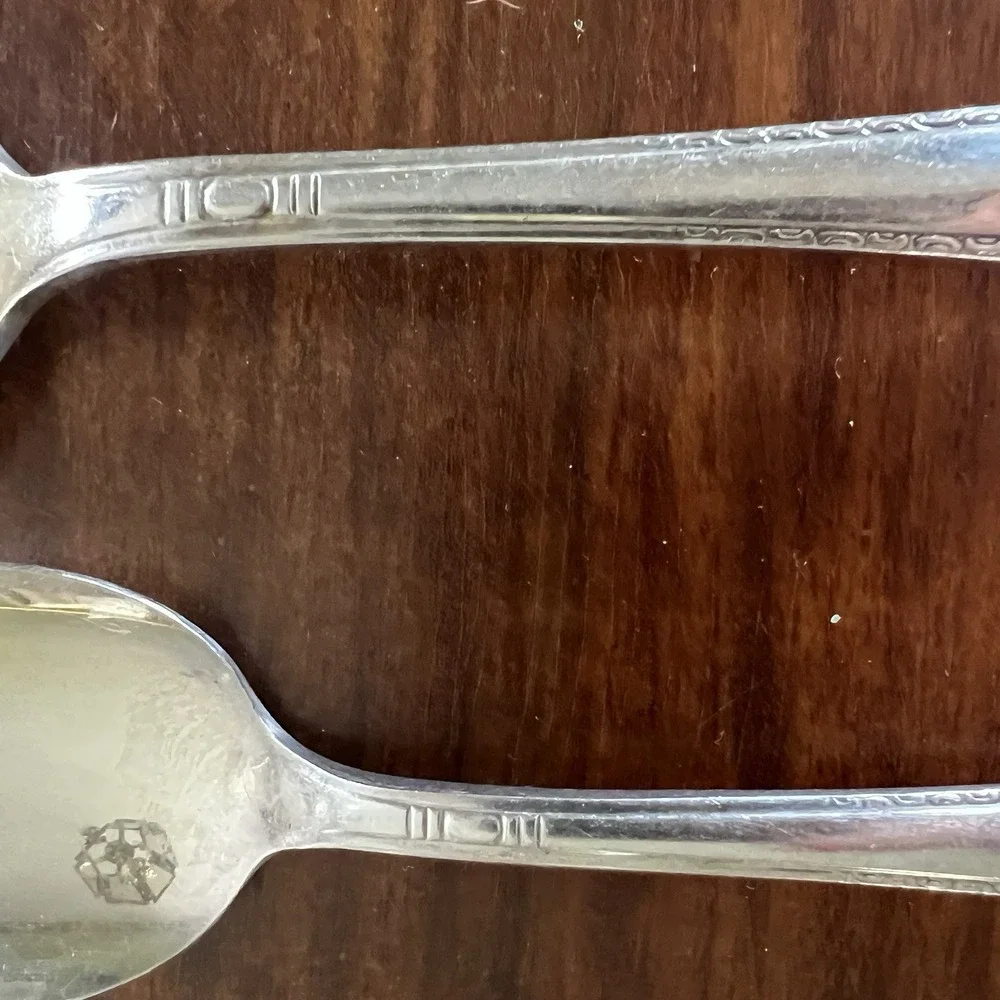 Harmony House Plate AA+ Maytime Sears 1944 5 Pc Place Set Wallace Silver 003